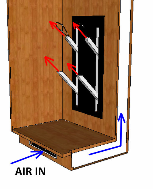 Locker mount individual Dryer