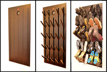 Load image into Gallery viewer, Built in ski boot and glove dryer from Puelche.  Elegant 12 pair including special glove pegs,.  Ideal for new large ski homes or mudroom renovations. 
