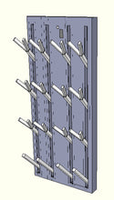 Load image into Gallery viewer, 8 Pair Wall Mount Boot and Glove Dryer - Thin Flat Panel  - Customizable
