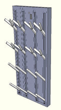 Load image into Gallery viewer, 8 Pair Wall Mount Boot and Glove Dryer - Thin Flat Panel  - Customizable
