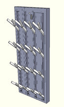 Load image into Gallery viewer, 8 Pair Wall Mount Boot and Glove Dryer - Thin Flat Panel  - Customizable
